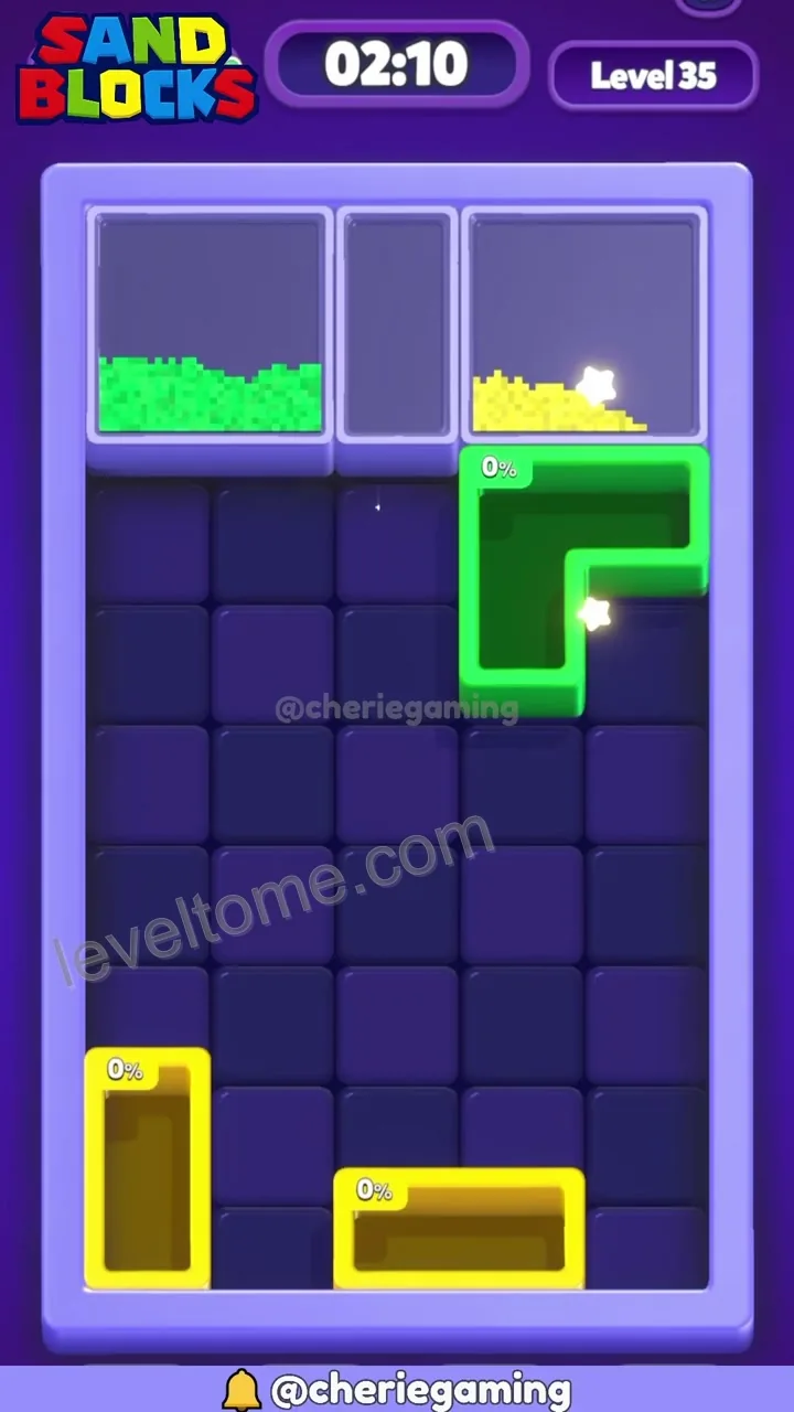 Sand Blocks Level 35 step 7