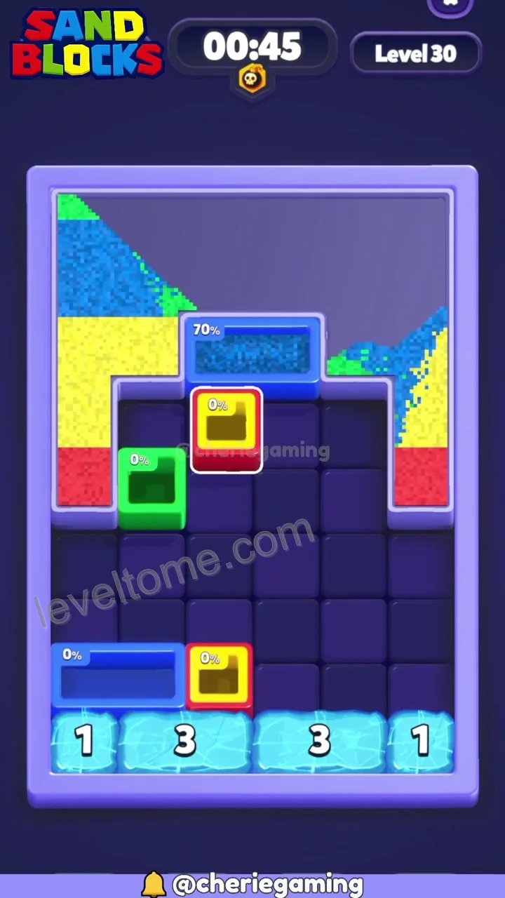 Sand Blocks Level 30 step 6