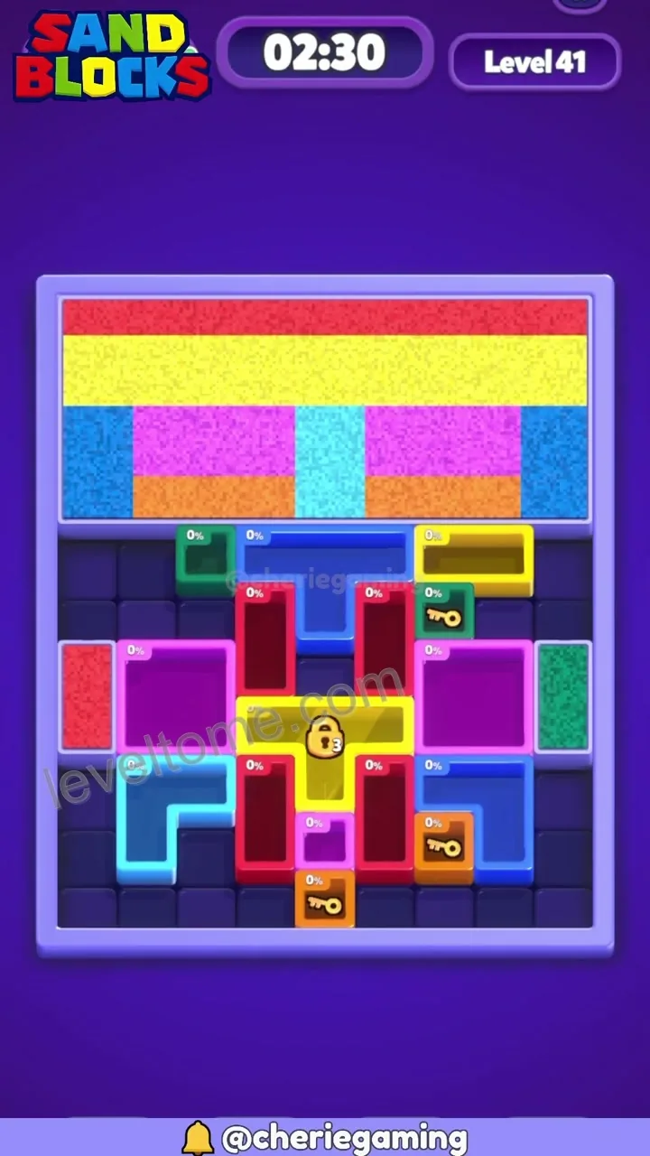 Sand Blocks Level 41