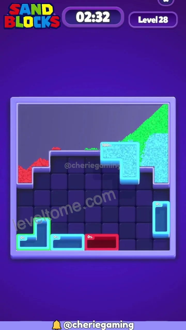 Sand Blocks Level 28 step 6