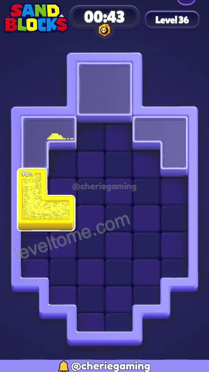 Sand Blocks Level 36 step 7