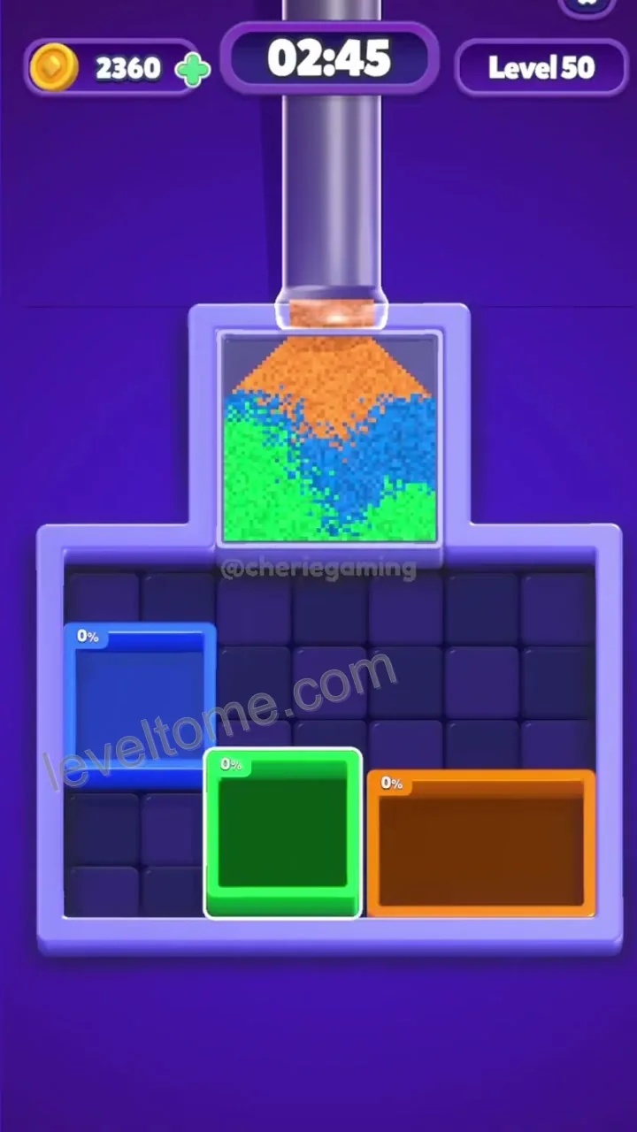 Sand Blocks Level 50 step 4