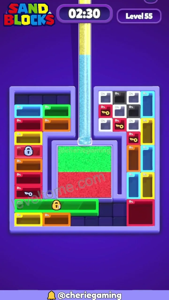 Sand Blocks Level 55