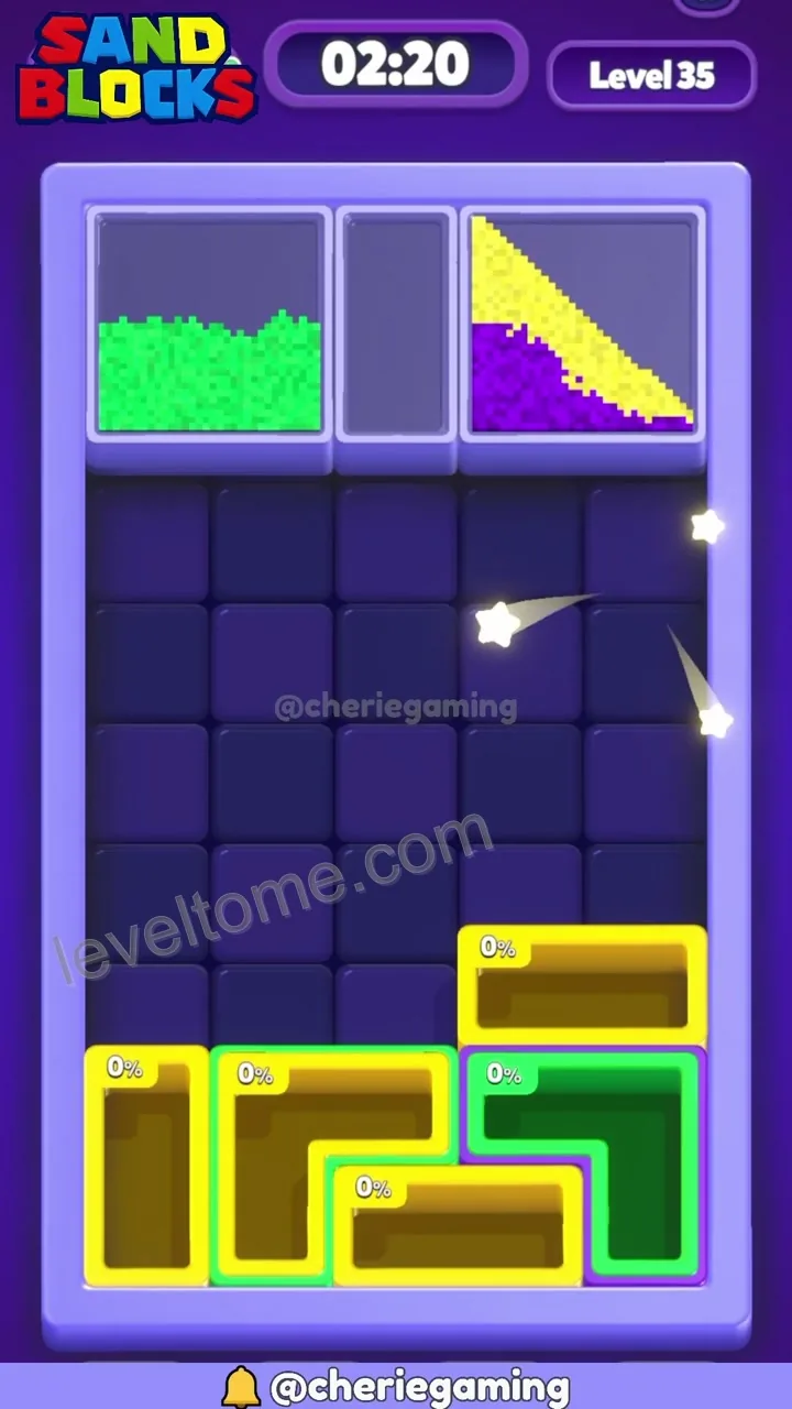 Sand Blocks Level 35 step 5