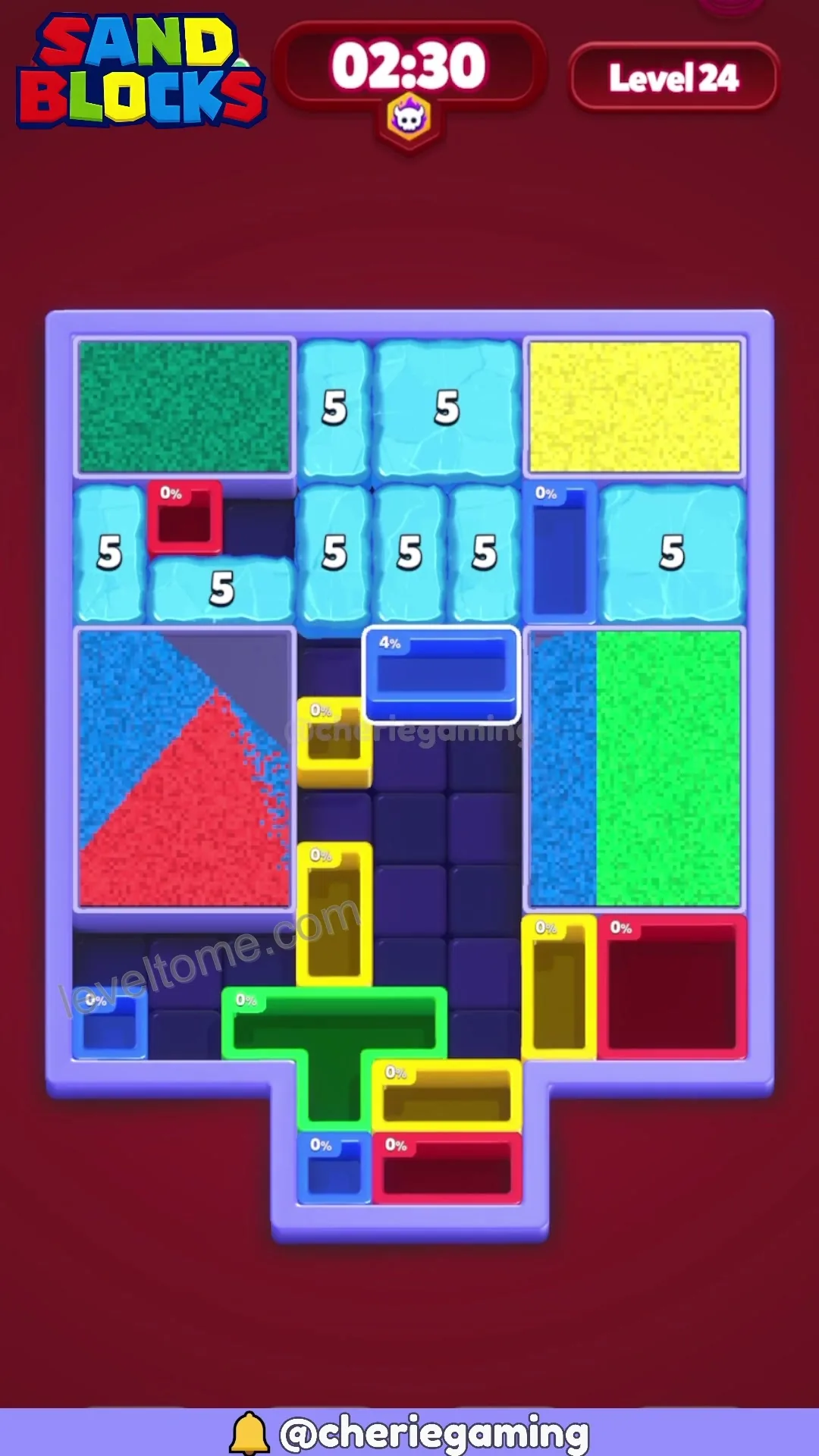 Sand Blocks Level 24 step 3