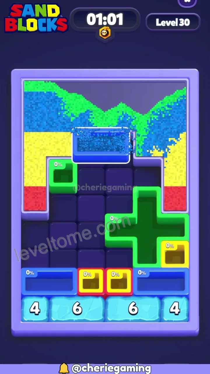 Sand Blocks Level 30 step 4