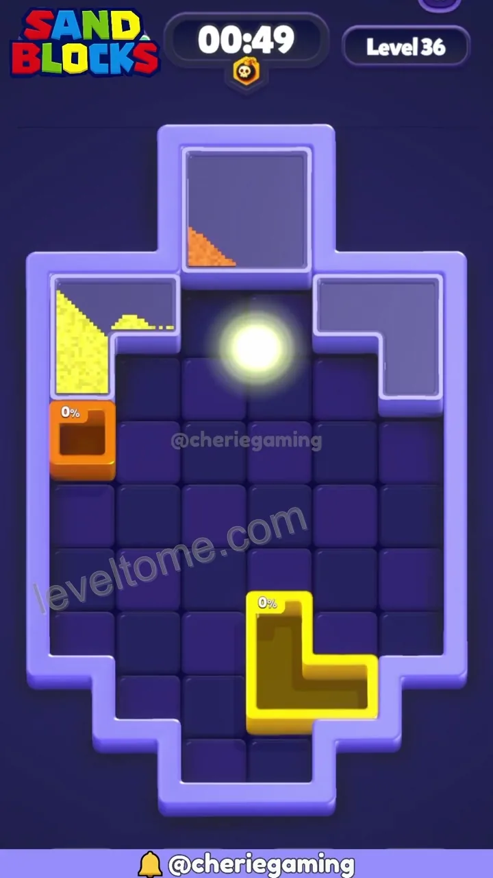 Sand Blocks Level 36 step 6