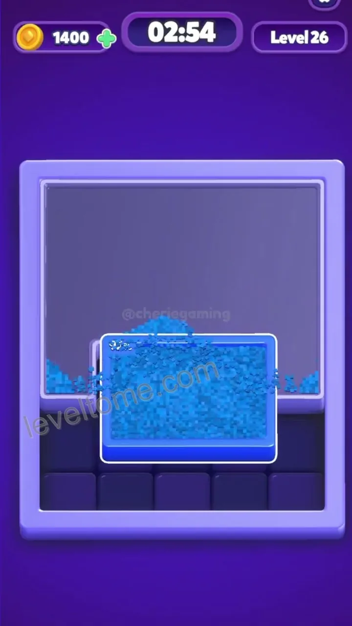Sand Blocks Level 26 step 6