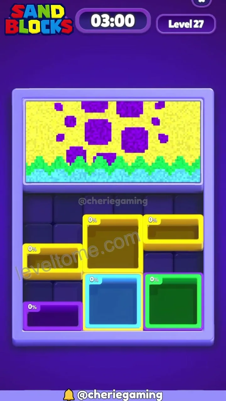 Sand Blocks Level 27