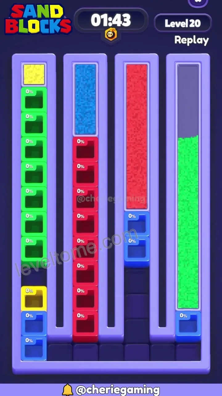 Sand Blocks Level 20 step 7