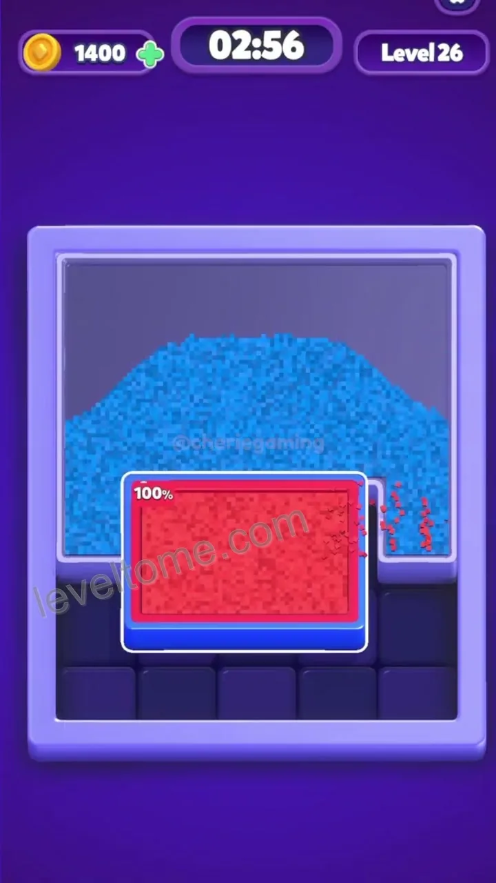 Sand Blocks Level 26 step 4