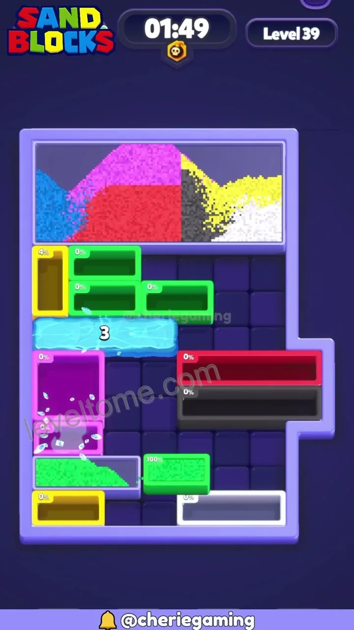 Sand Blocks Level 39 step 6